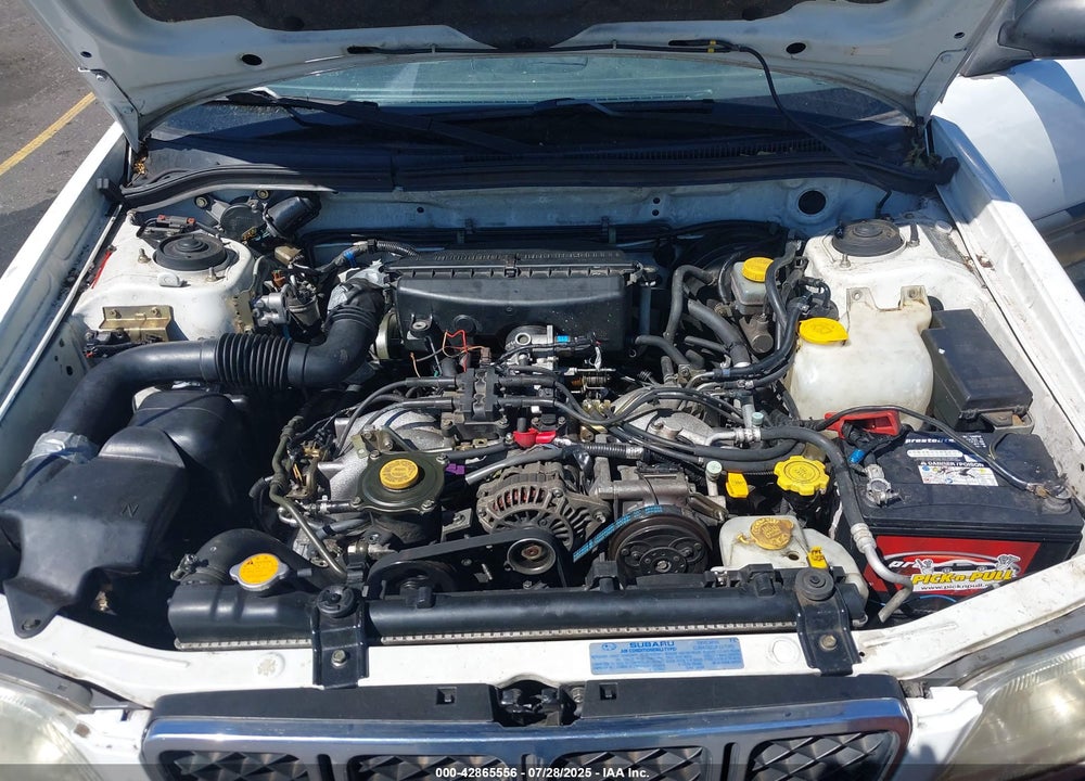 2002 SUBARU FORESTER VIN: JF1SF63502H750381
