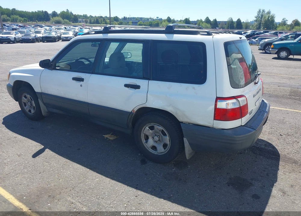 2002 SUBARU FORESTER VIN: JF1SF63502H750381