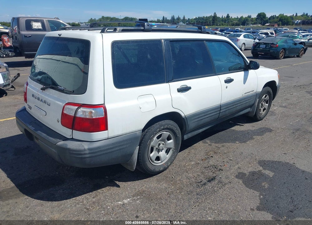 2002 SUBARU FORESTER VIN: JF1SF63502H750381