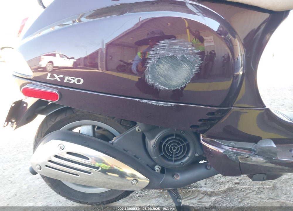 2006 VESPA LX 150 VIN: ZAPM448F865001977