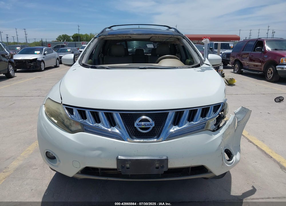 2009 NISSAN MURANO VIN: JN8AZ18W39W115747