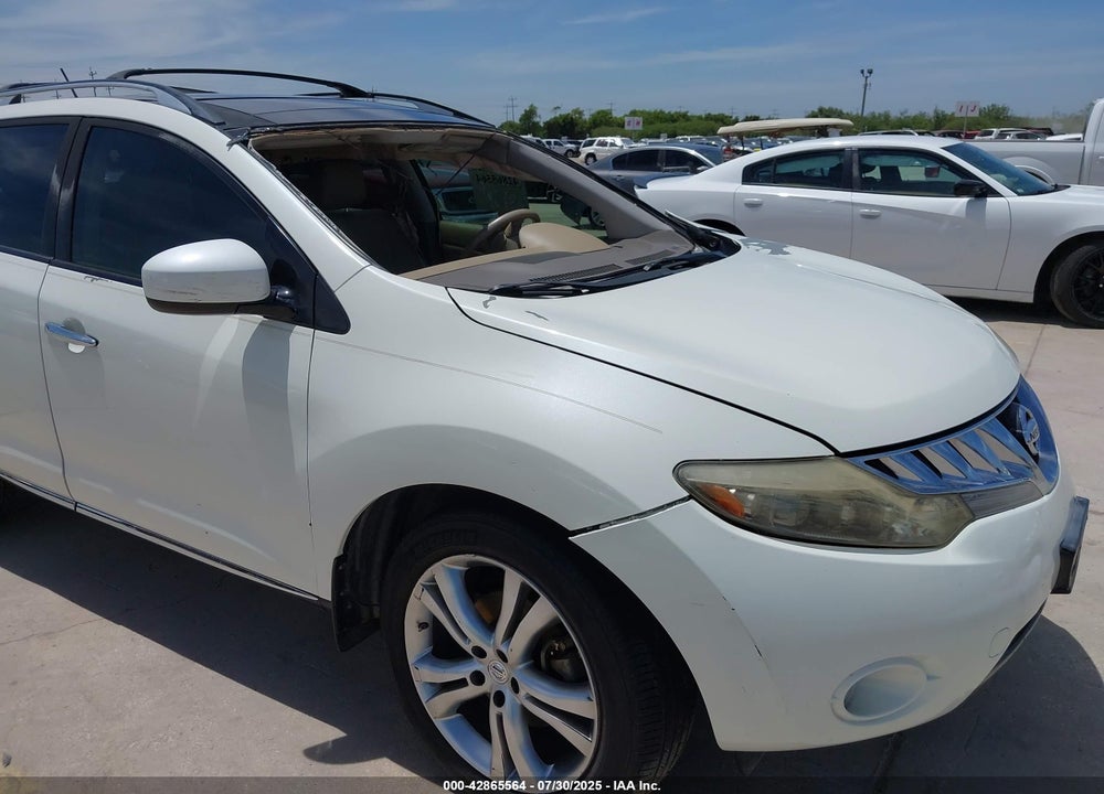 2009 NISSAN MURANO VIN: JN8AZ18W39W115747