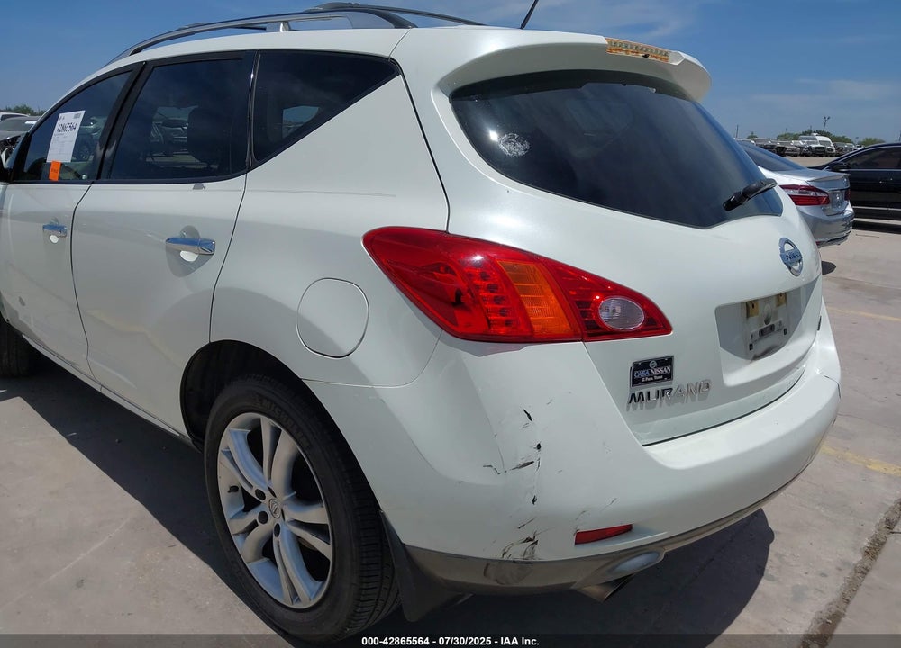 2009 NISSAN MURANO VIN: JN8AZ18W39W115747