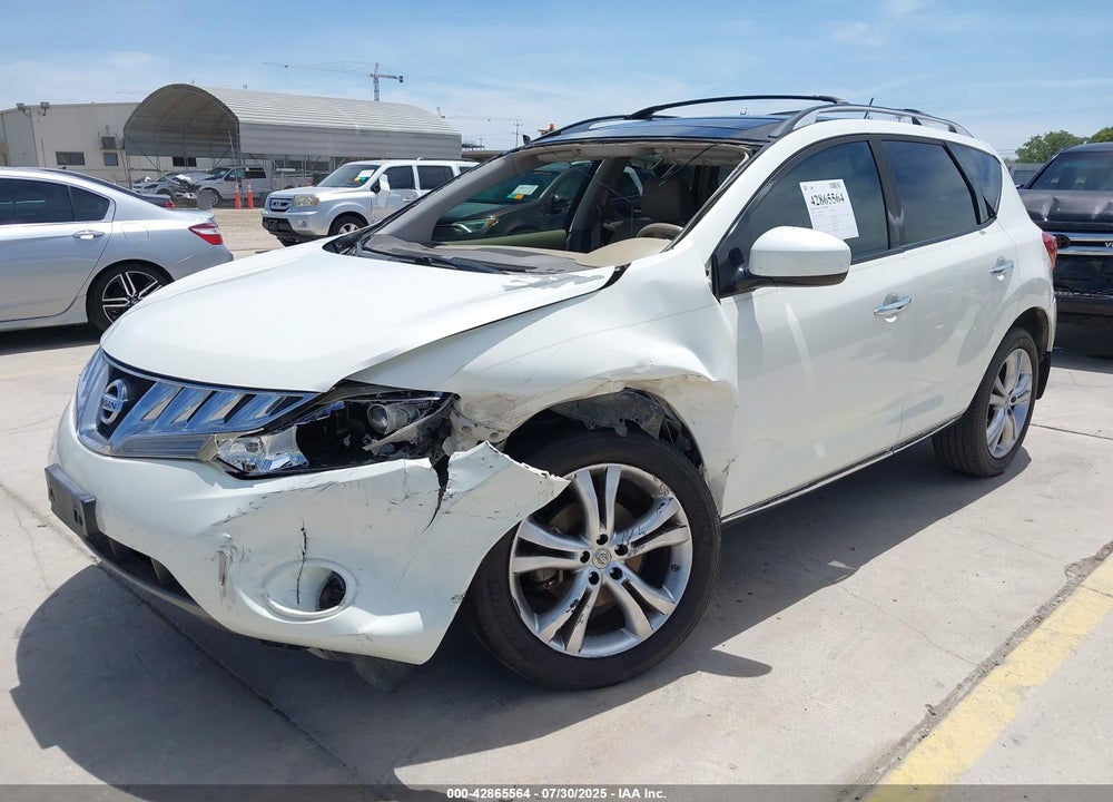 2009 NISSAN MURANO VIN: JN8AZ18W39W115747