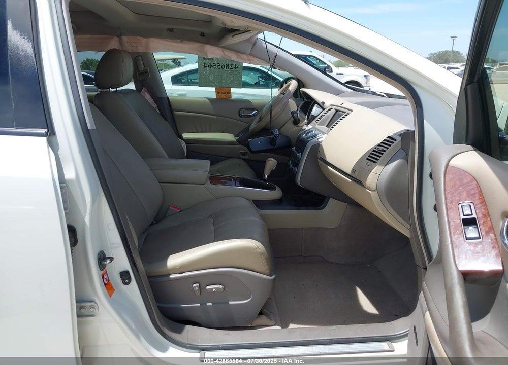 2009 NISSAN MURANO VIN: JN8AZ18W39W115747