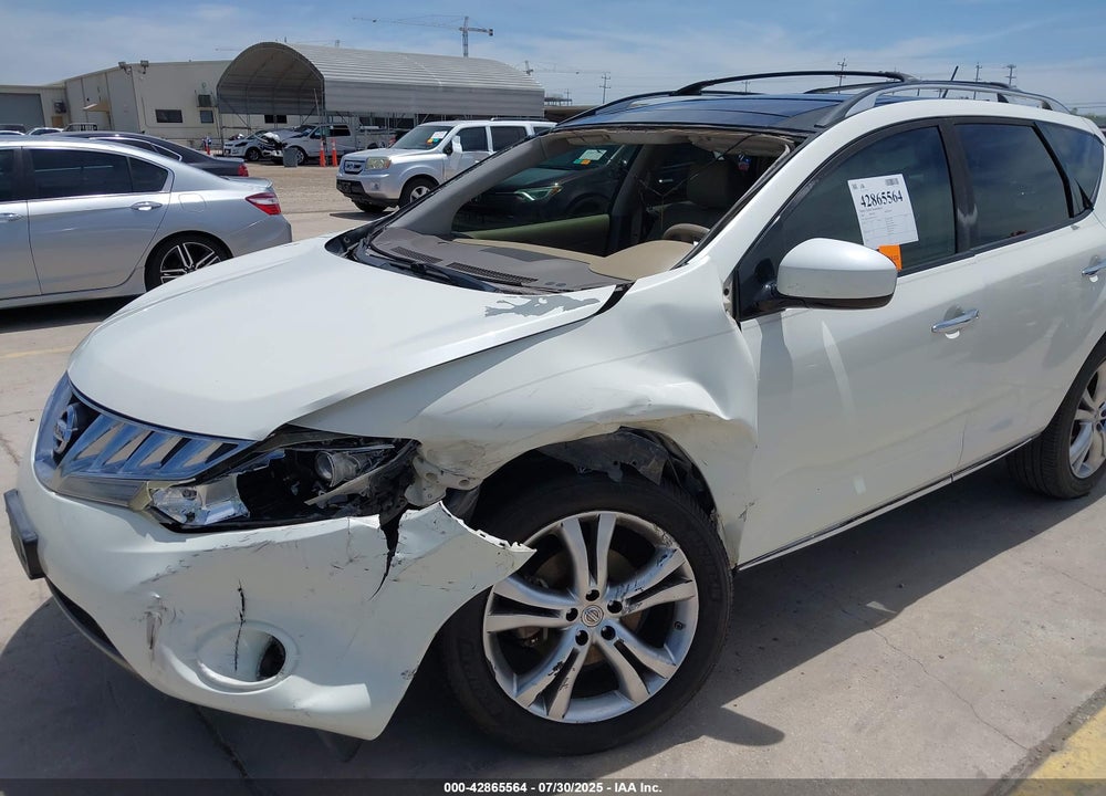 2009 NISSAN MURANO VIN: JN8AZ18W39W115747