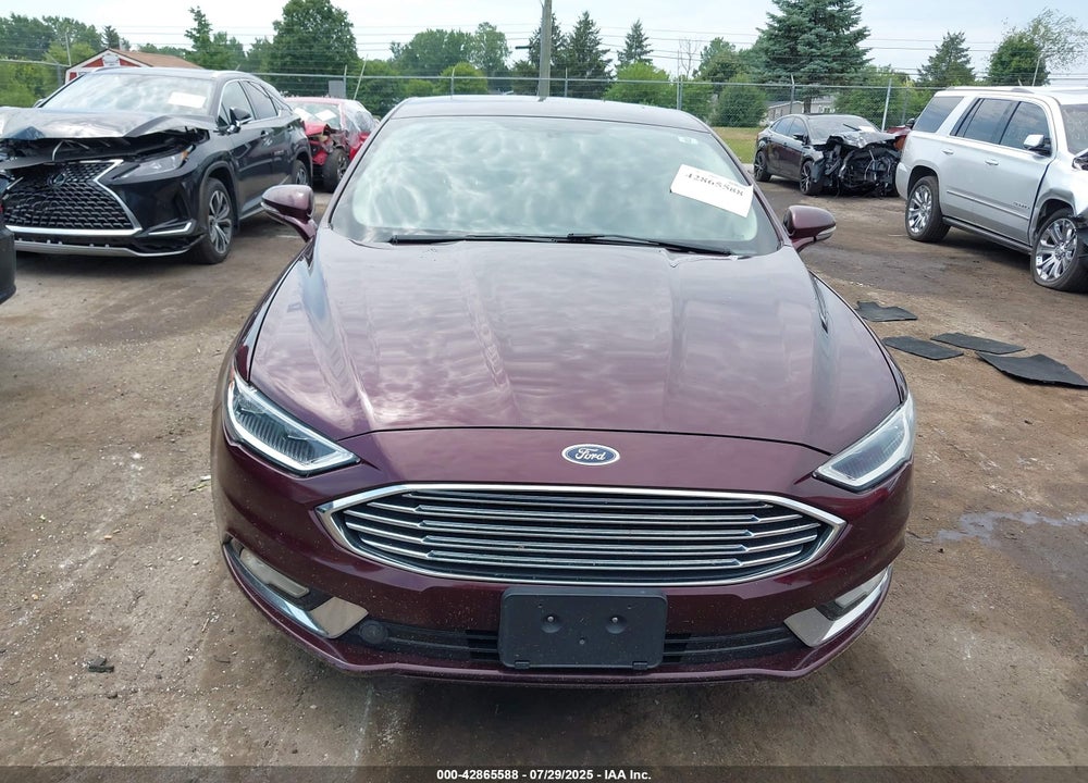 2017 FORD FUSION VIN: 3FA6P0T95HR361595