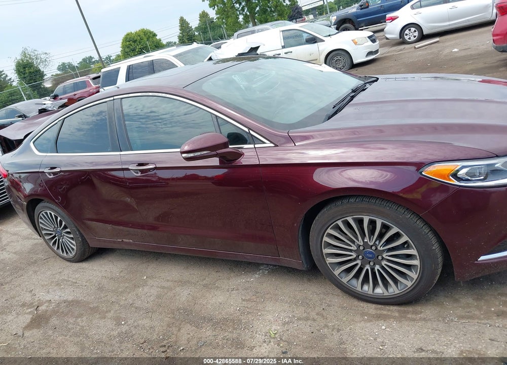 2017 FORD FUSION VIN: 3FA6P0T95HR361595