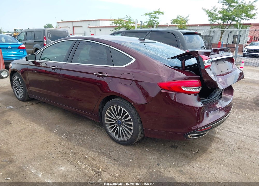 2017 FORD FUSION VIN: 3FA6P0T95HR361595