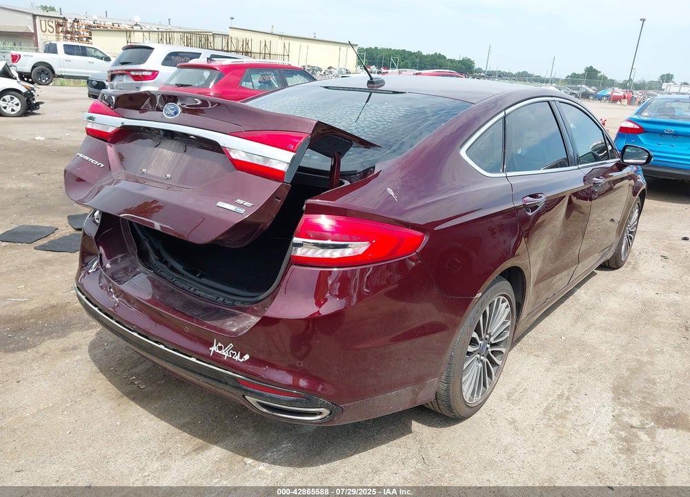 2017 FORD FUSION VIN: 3FA6P0T95HR361595