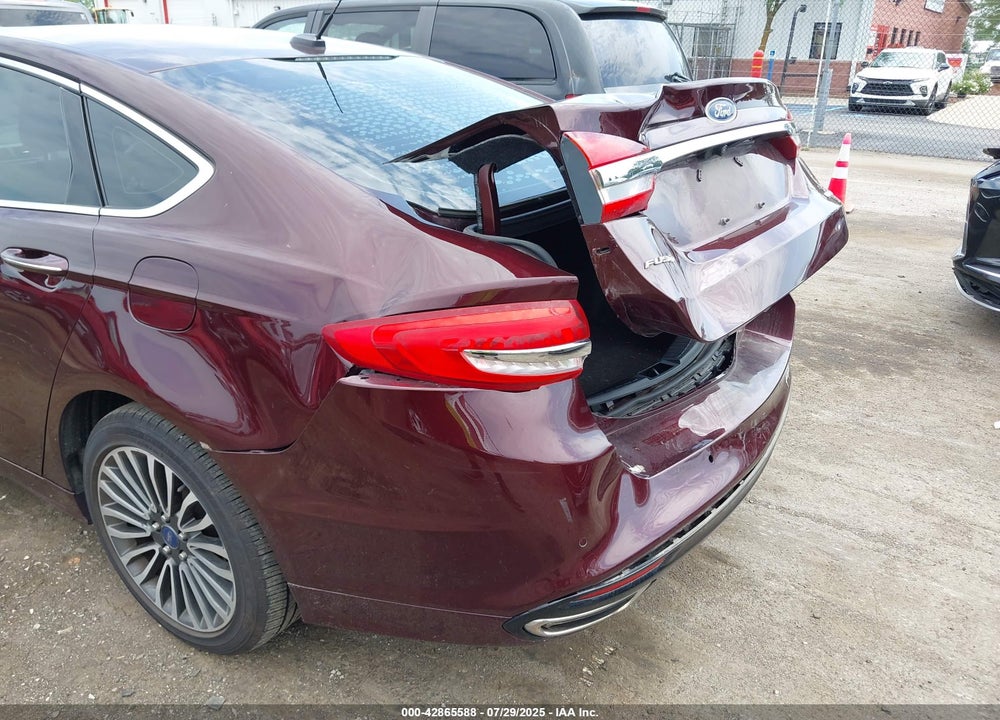 2017 FORD FUSION VIN: 3FA6P0T95HR361595