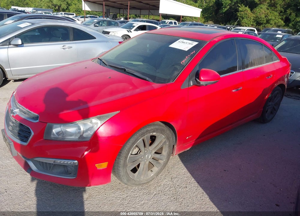 2015 CHEVROLET CRUZE VIN: 1G1PG5SB8F7125259