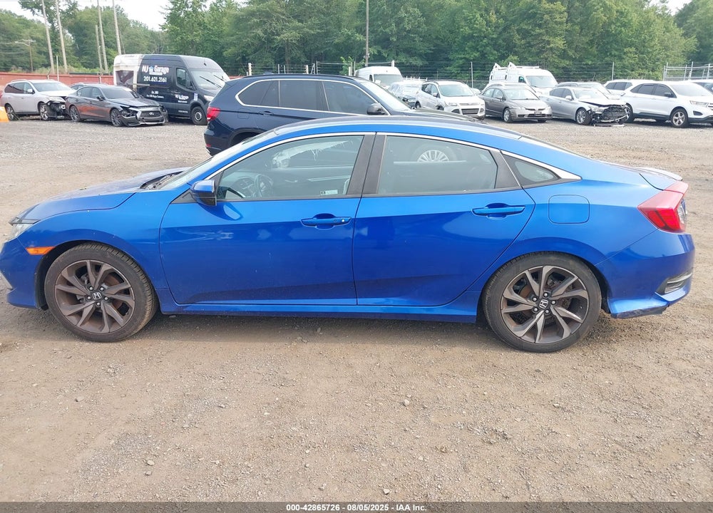 2020 HONDA CIVIC VIN: 2HGFC2F88LH528445