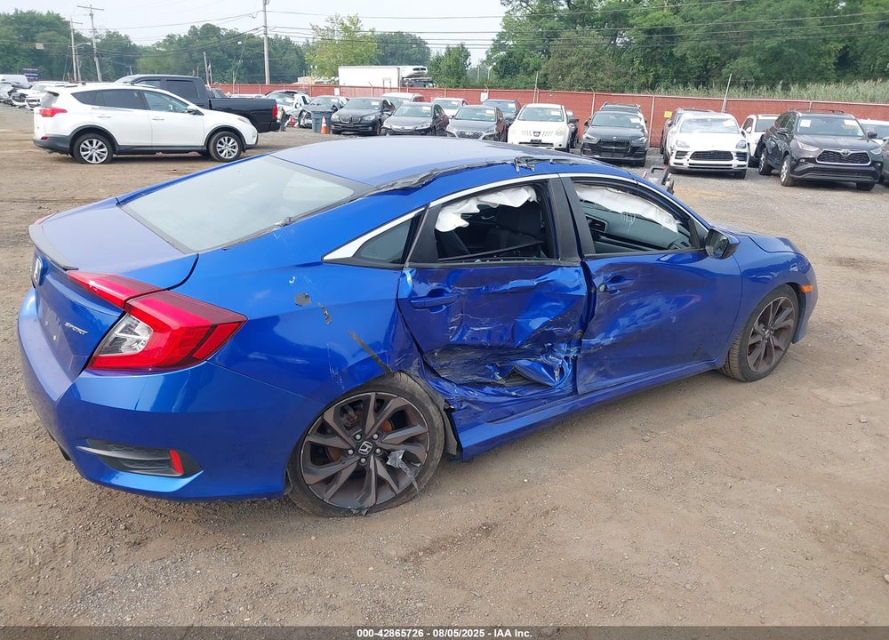 2020 HONDA CIVIC VIN: 2HGFC2F88LH528445