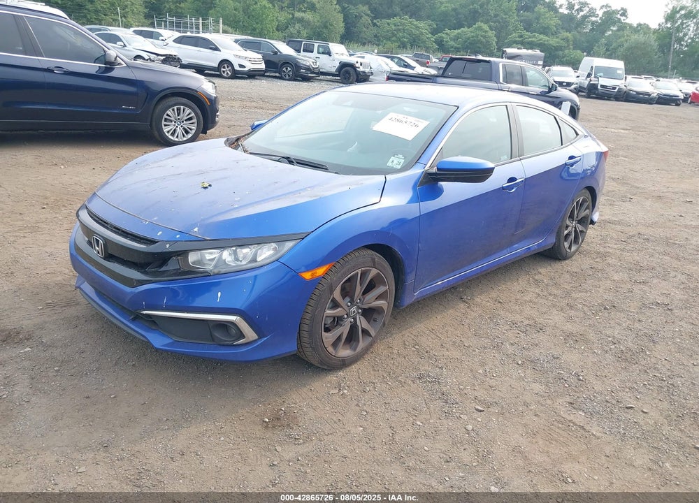2020 HONDA CIVIC VIN: 2HGFC2F88LH528445