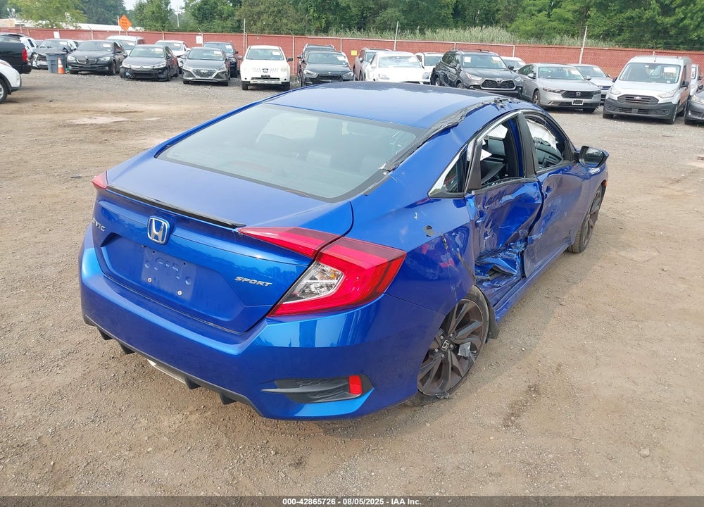 2020 HONDA CIVIC VIN: 2HGFC2F88LH528445