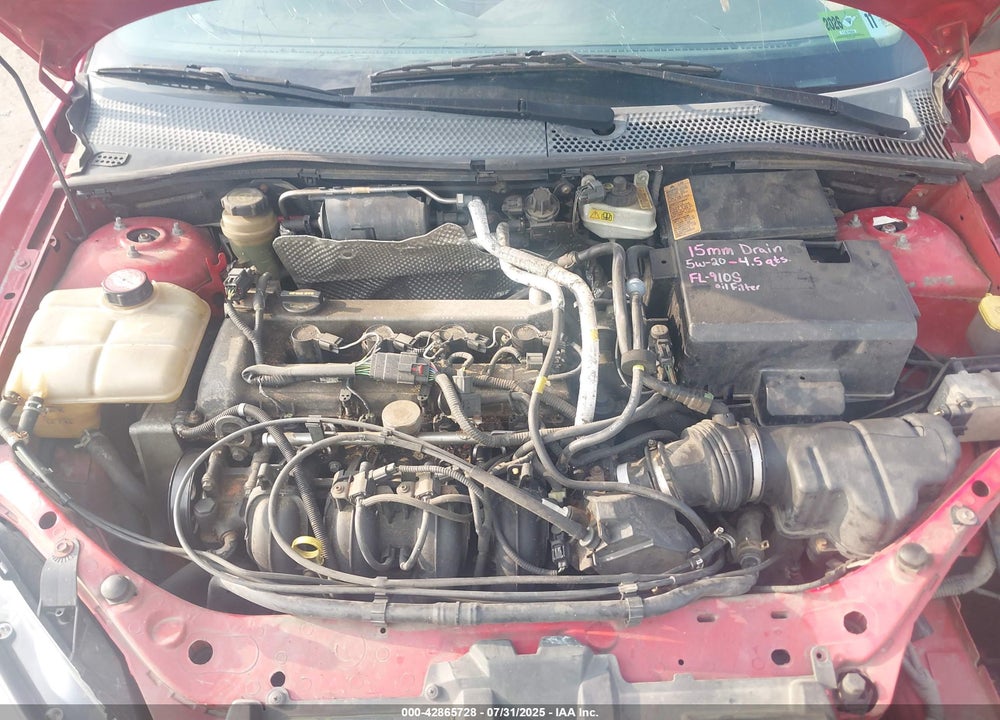 2004 FORD FOCUS ZTS VIN: 1FAHP38Z84W158856