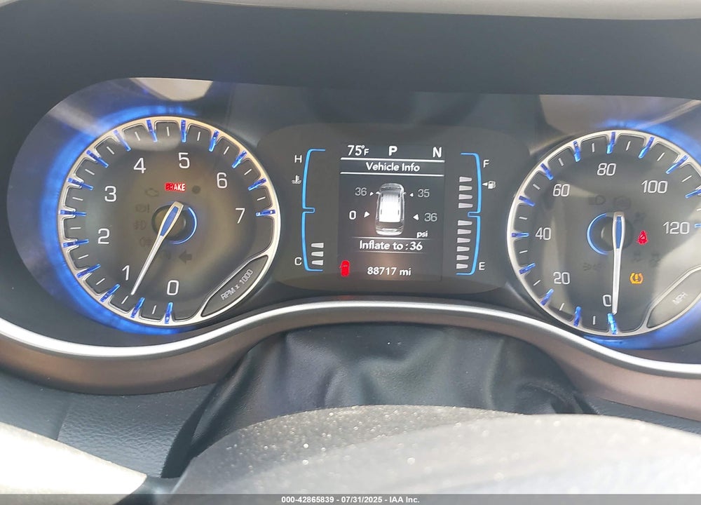 2017 CHRYSLER PACIFICA TOURING L VIN: 2C4RC1BG0HR518089