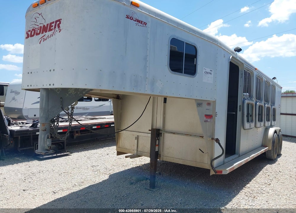 1999 SOONER TRAILER MFG CO INC --- VIN: 48HSA2221X1090789