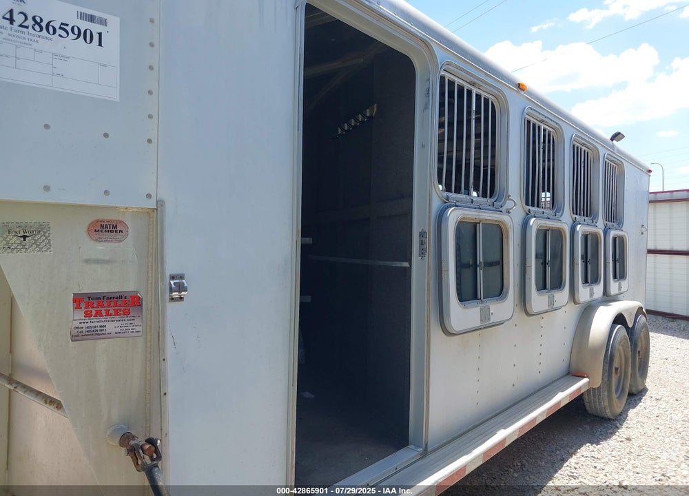 1999 SOONER TRAILER MFG CO INC --- VIN: 48HSA2221X1090789