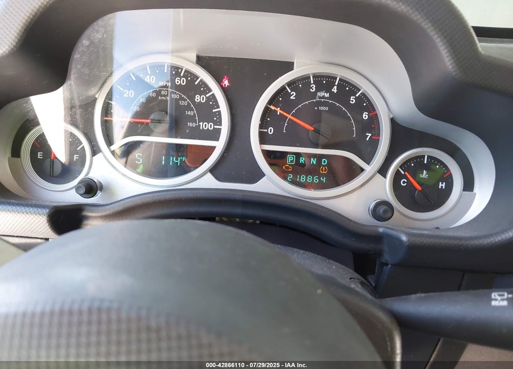 2010 JEEP WRANGLER UNLIMITED VIN: 1J4HA5H19AL220208
