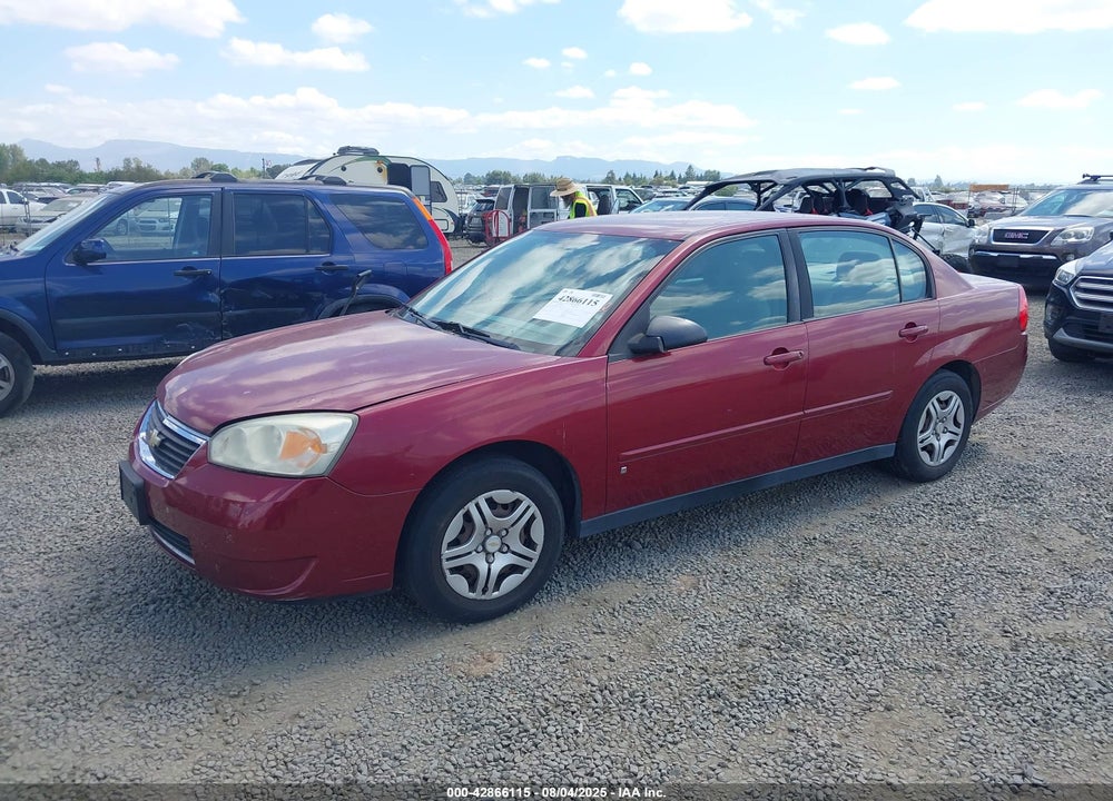 2007 CHEVROLET MALIBU VIN: 1G1ZS58F37F277944