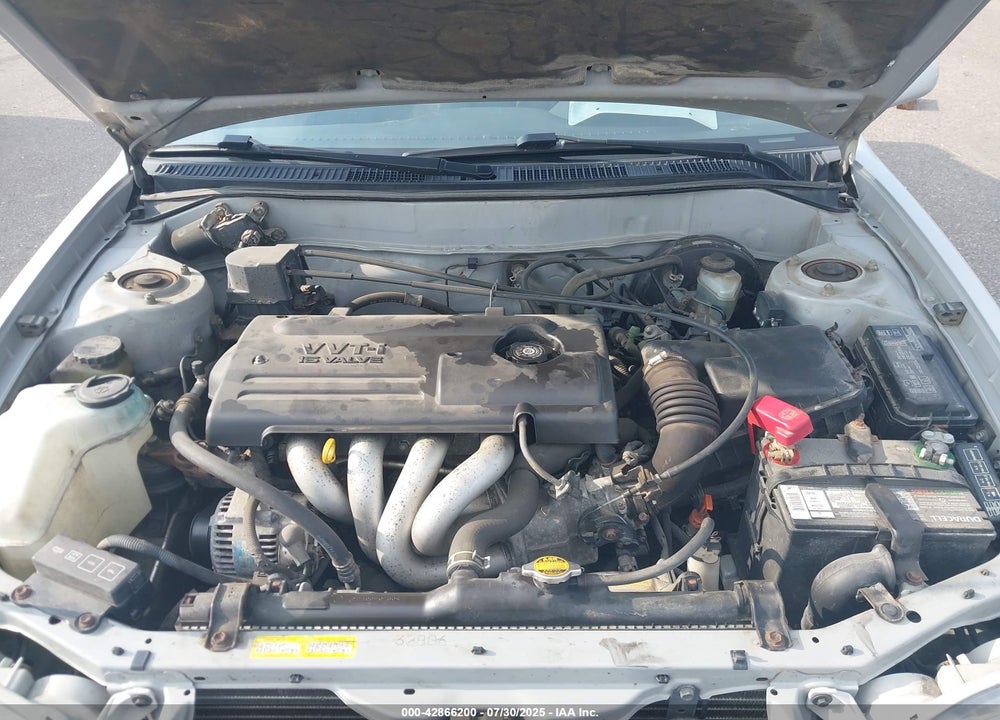 2001 TOYOTA COROLLA VIN: 2T1BR12E91C444336