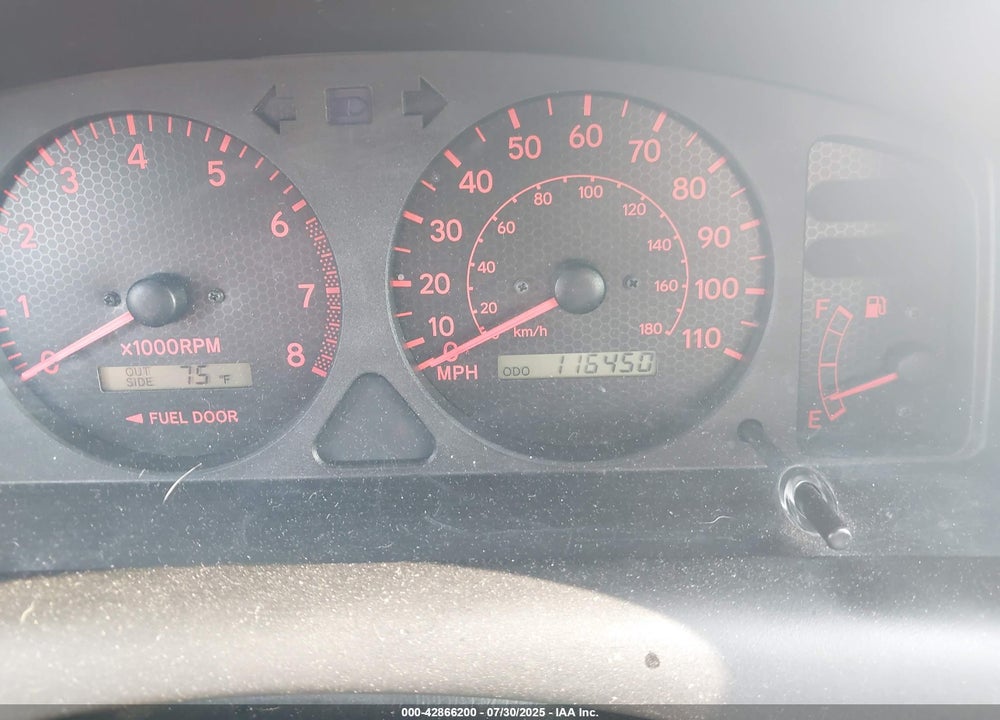 2001 TOYOTA COROLLA VIN: 2T1BR12E91C444336