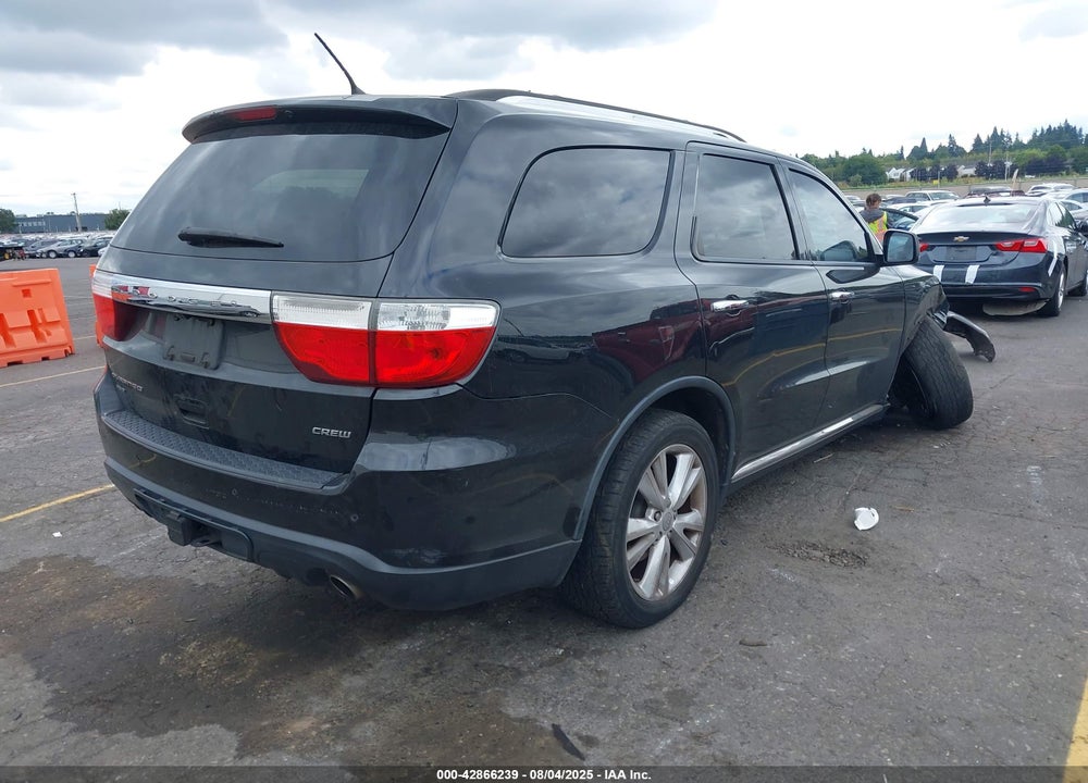 2013 DODGE DURANGO VIN: 1C4RDJDGXDC554210