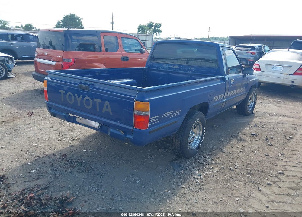 1987 TOYOTA PICKUP 1/2 TON RN50 VIN: JT4RN50RXH0306459