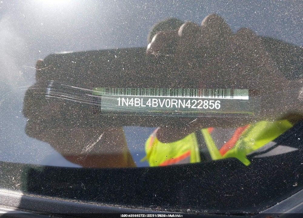 2024 NISSAN ALTIMA VIN: 1N4BL4BV0RN422856