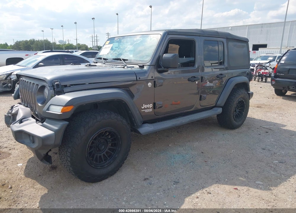 2018 JEEP WRANGLER UNLIMITED VIN: 1C4HJXDG9JW152941