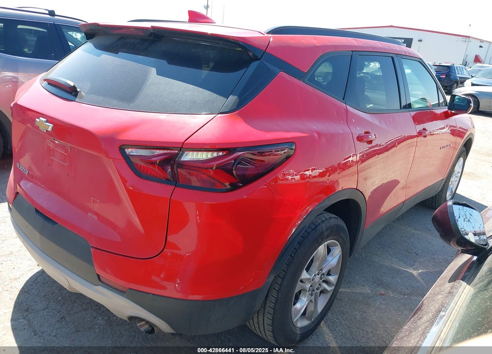 2022 CHEVROLET BLAZER VIN: 3GNKBDR42NS170982