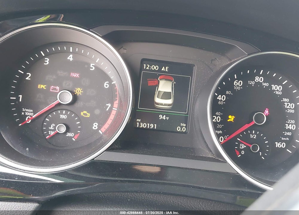 2017 VOLKSWAGEN JETTA VIN: 3VW5T7AJ2HM356906