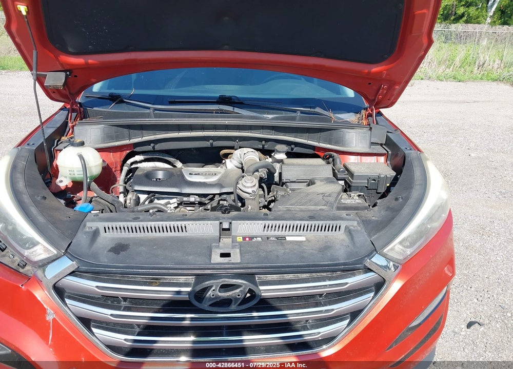 2016 HYUNDAI TUCSON VIN: KM8J33A24GU178649
