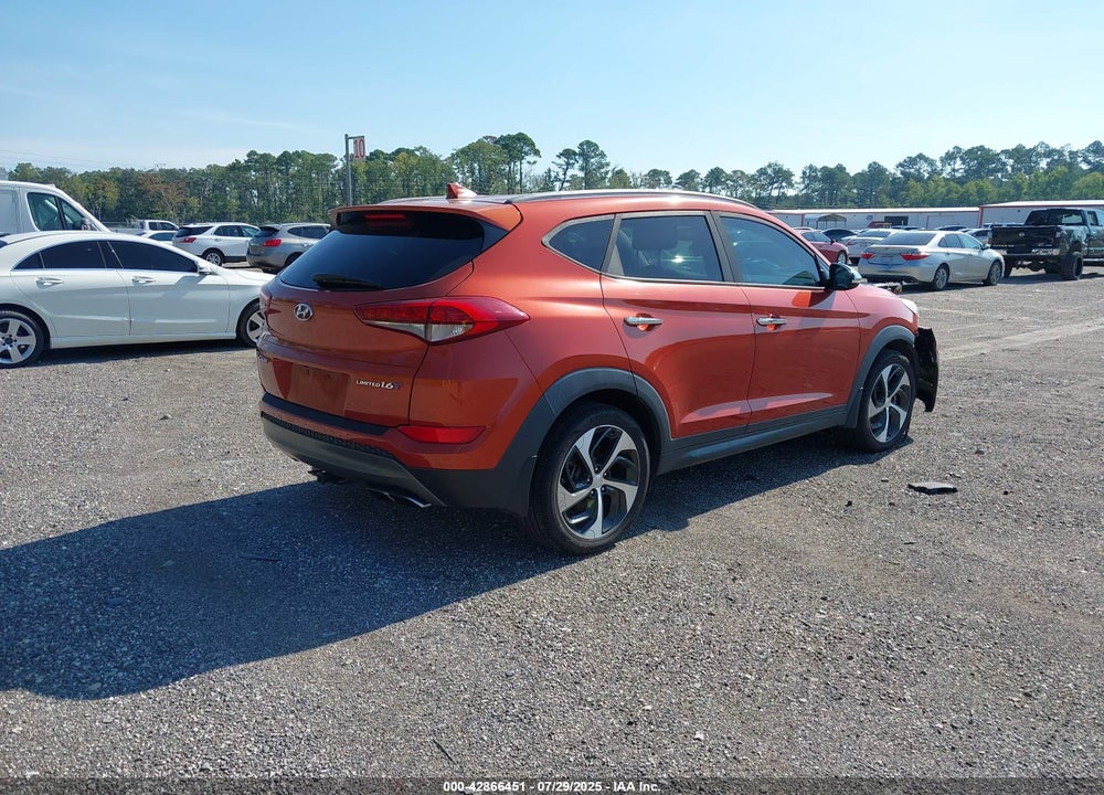 2016 HYUNDAI TUCSON VIN: KM8J33A24GU178649