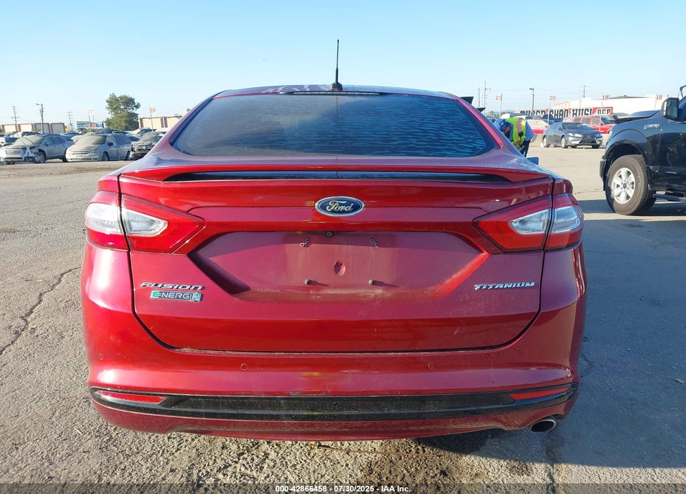 2013 FORD FUSION ENERGI TITANIUM VIN: 3FA6P0SU0DR351539