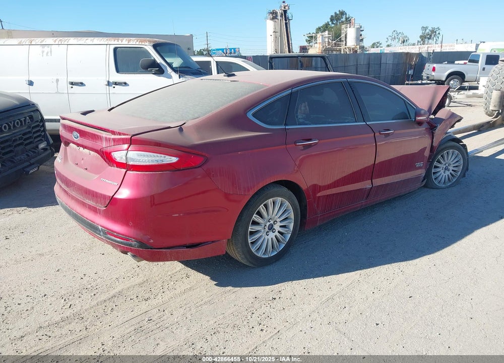 2013 FORD FUSION ENERGI TITANIUM VIN: 3FA6P0SU0DR351539