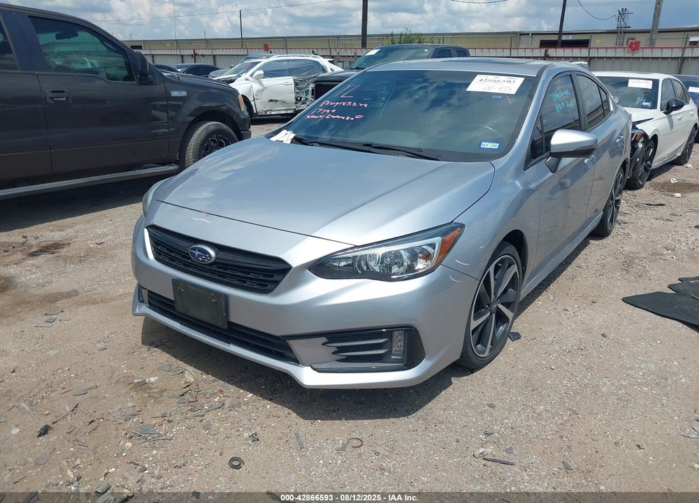 2022 SUBARU IMPREZA VIN: 4S3GKAM63N3609022