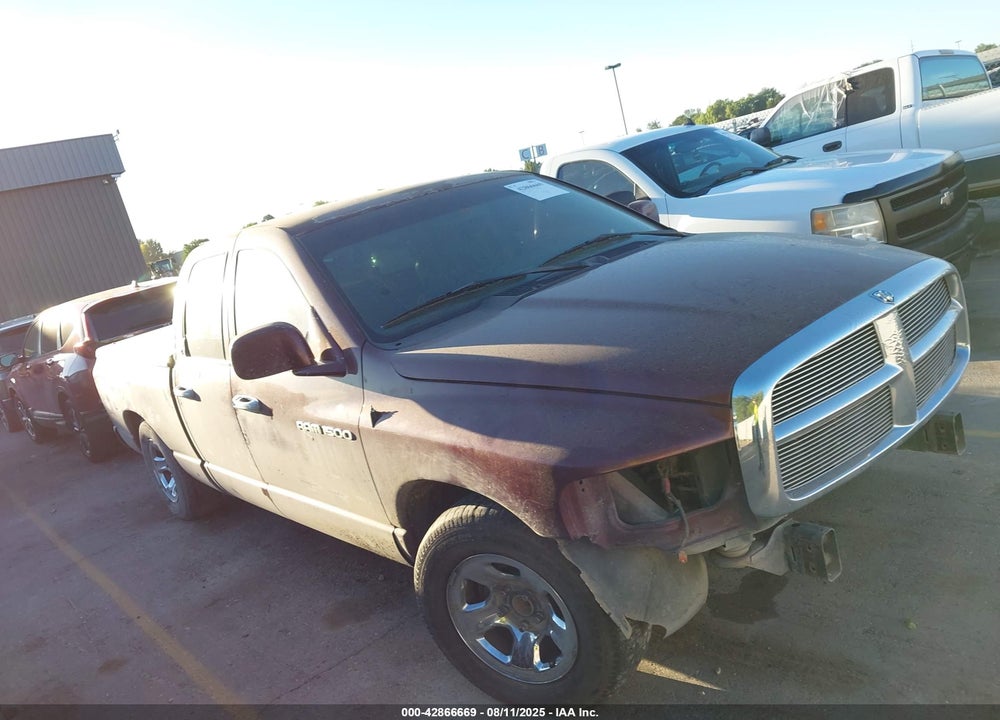 2002 DODGE RAM 1500 VIN: 1B7HA18N62J121747
