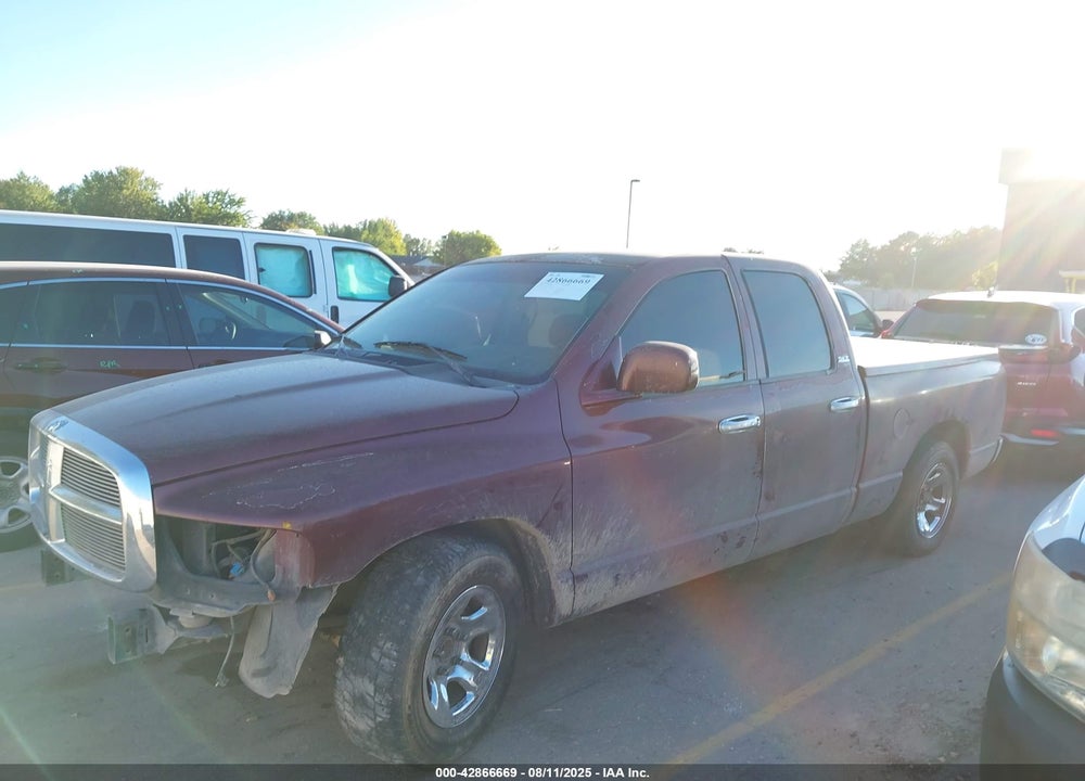 2002 DODGE RAM 1500 VIN: 1B7HA18N62J121747