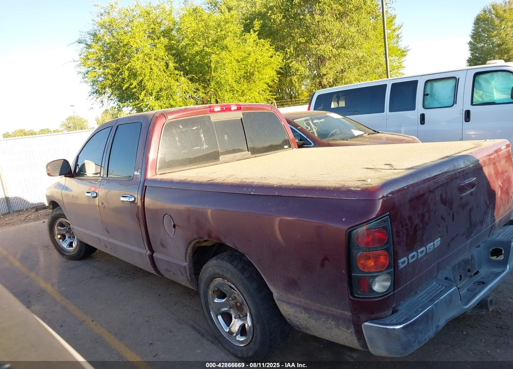 2002 DODGE RAM 1500 VIN: 1B7HA18N62J121747