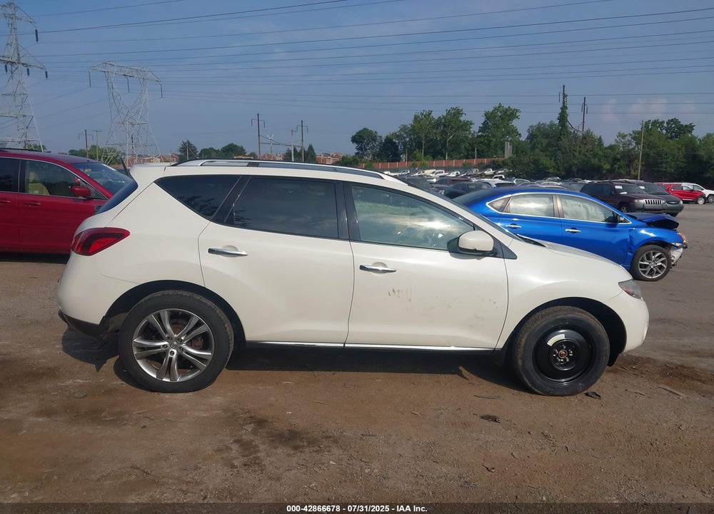 2010 NISSAN MURANO VIN: JNBAZ1MW6AW113212