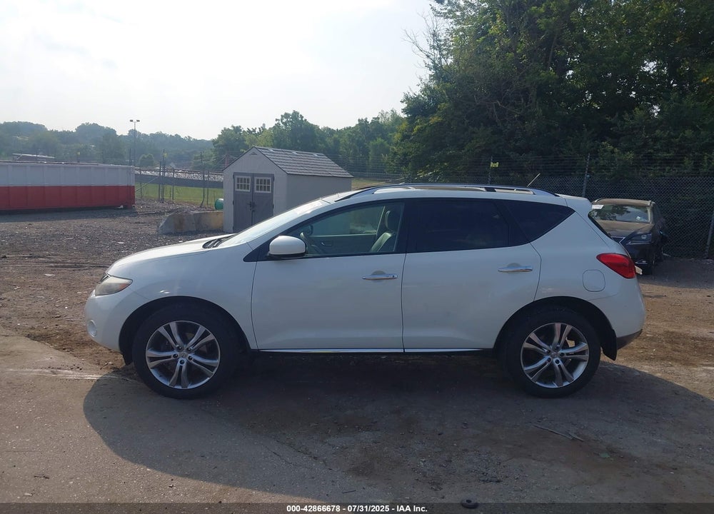2010 NISSAN MURANO VIN: JNBAZ1MW6AW113212