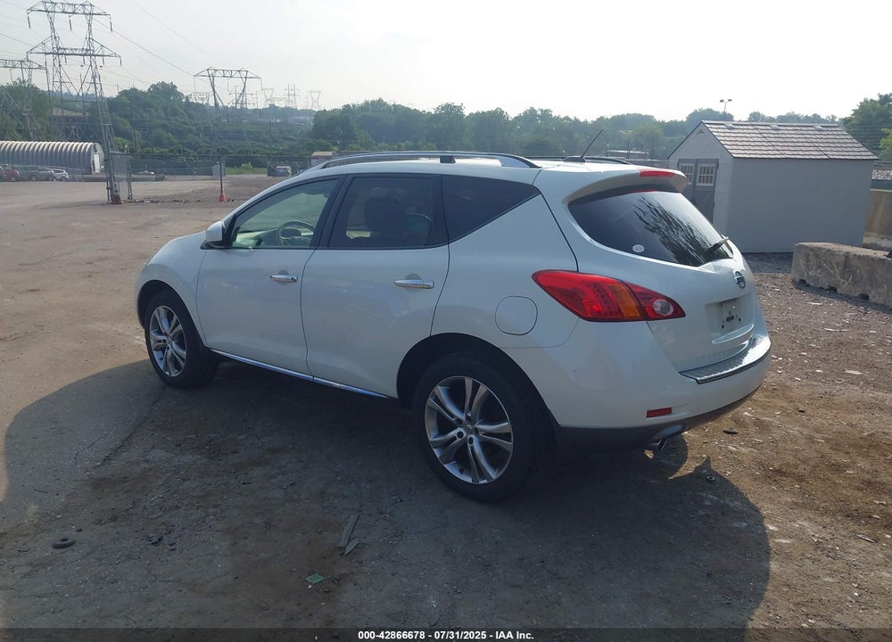 2010 NISSAN MURANO VIN: JNBAZ1MW6AW113212