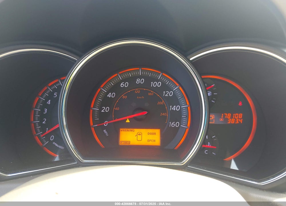 2010 NISSAN MURANO VIN: JNBAZ1MW6AW113212
