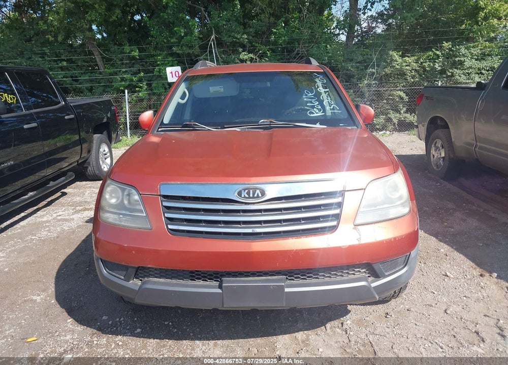 2009 KIA BORREGO VIN: KNDJJ741X85008120
