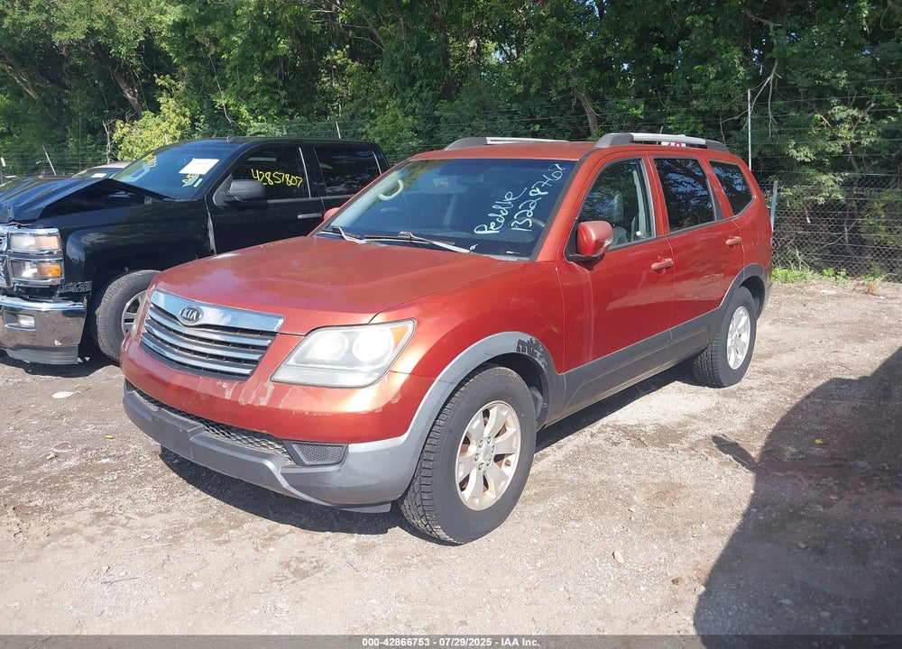 2009 KIA BORREGO VIN: KNDJJ741X85008120