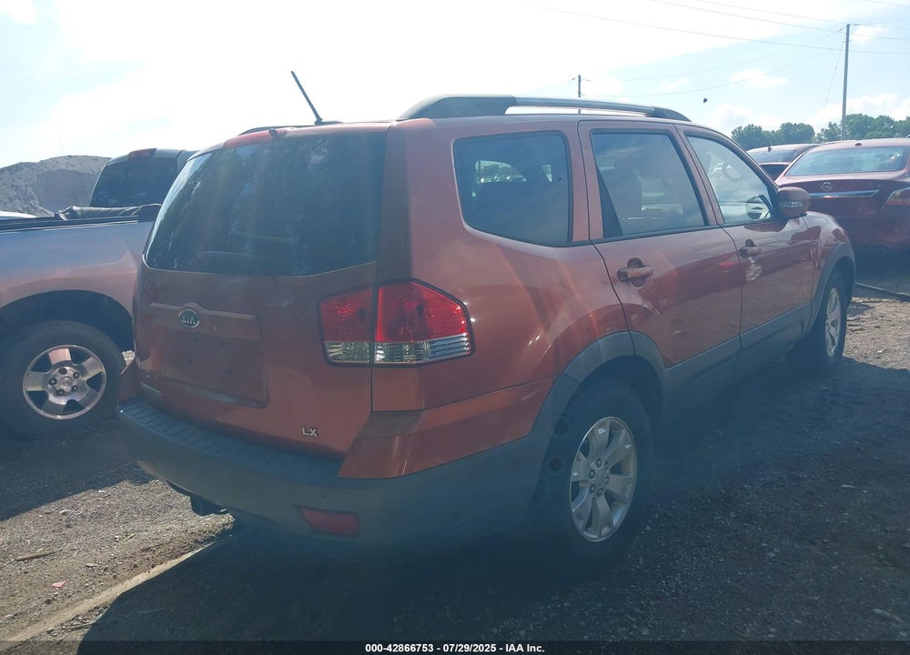 2009 KIA BORREGO VIN: KNDJJ741X85008120