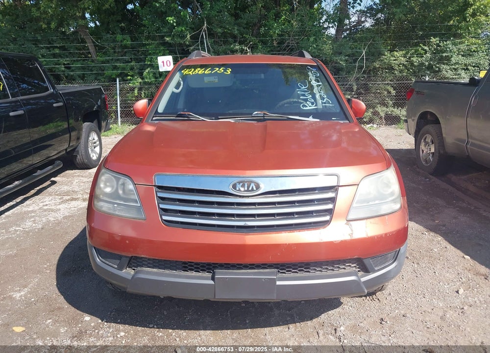 2009 KIA BORREGO VIN: KNDJJ741X85008120